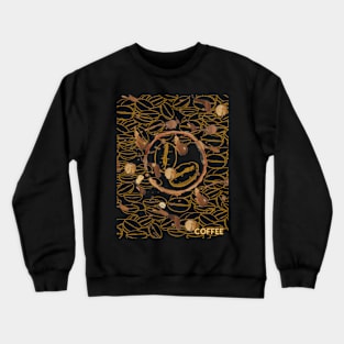 Coffee beans Crewneck Sweatshirt